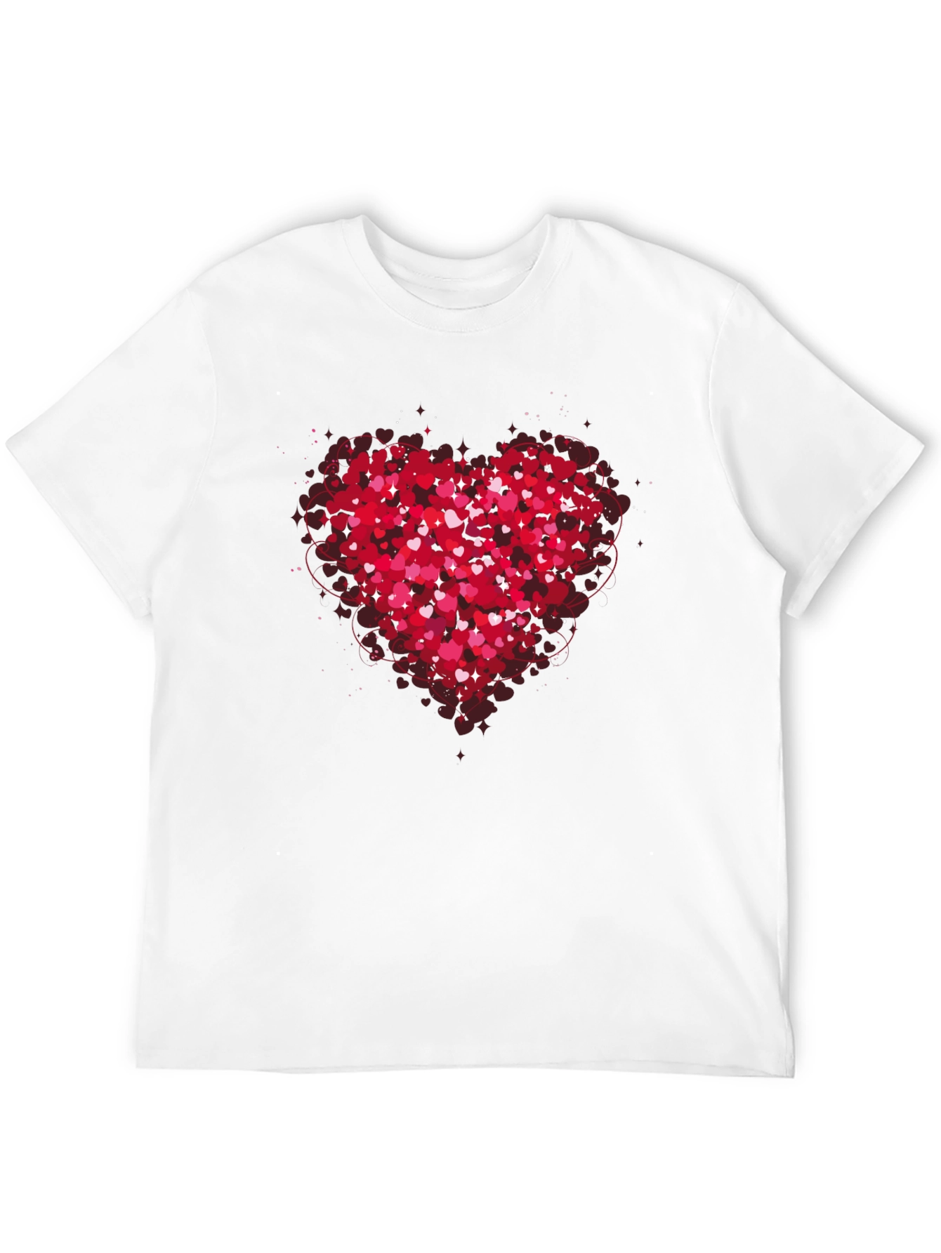 Heart of Hearts Graphic Tee - Black