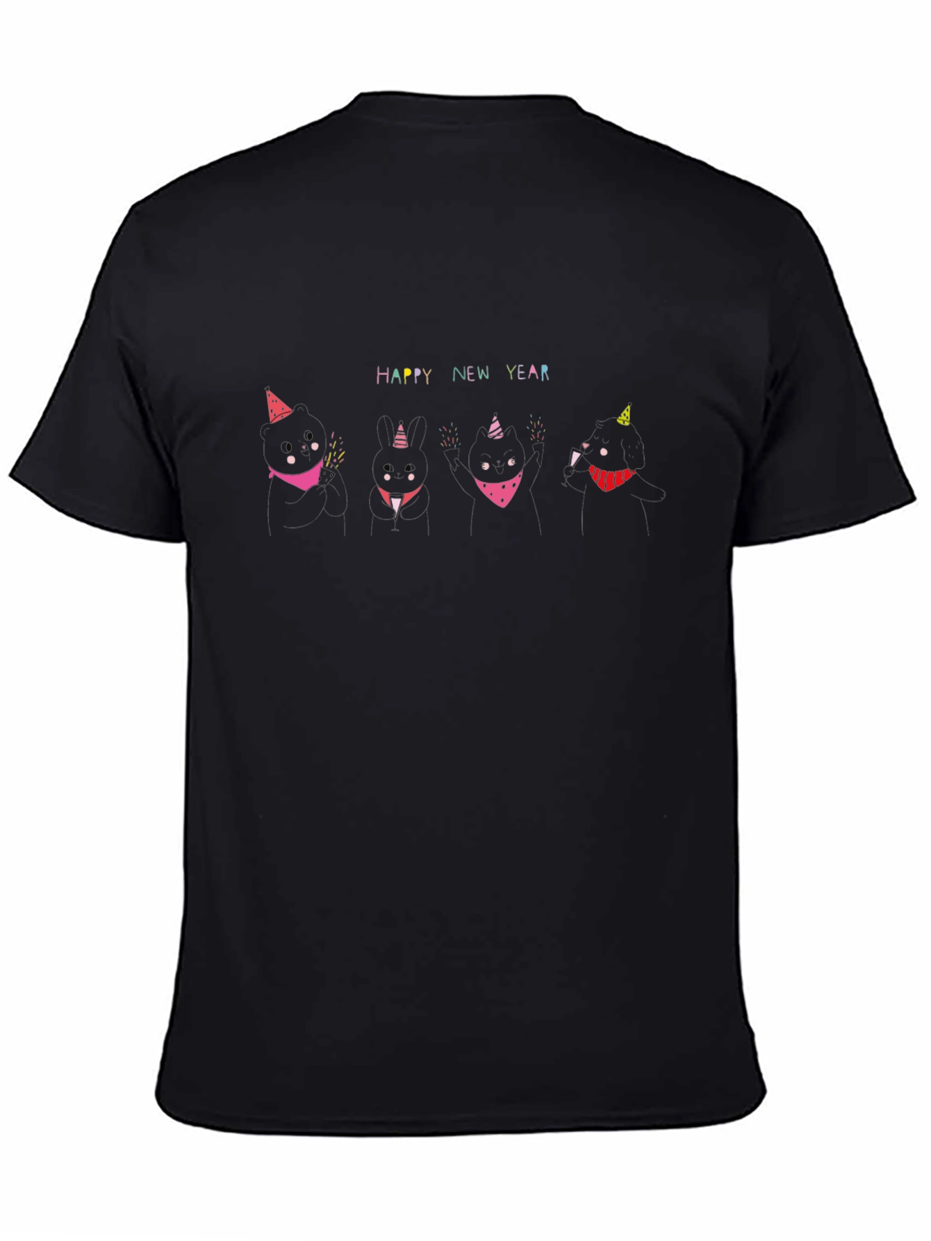 Happy New Year T-Shirt Fun Party Shirt