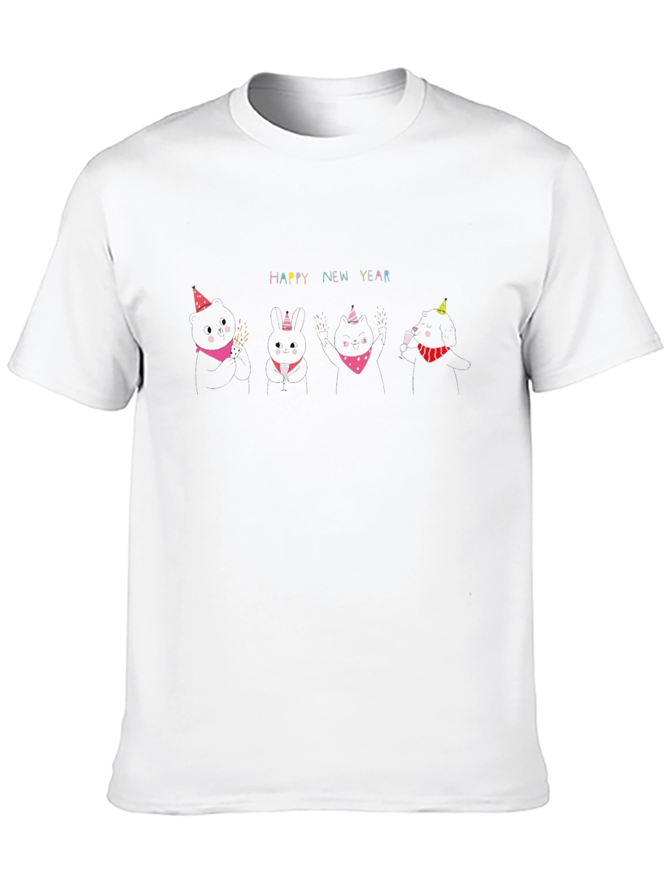 Happy New Year T-Shirt Fun Party Shirt
