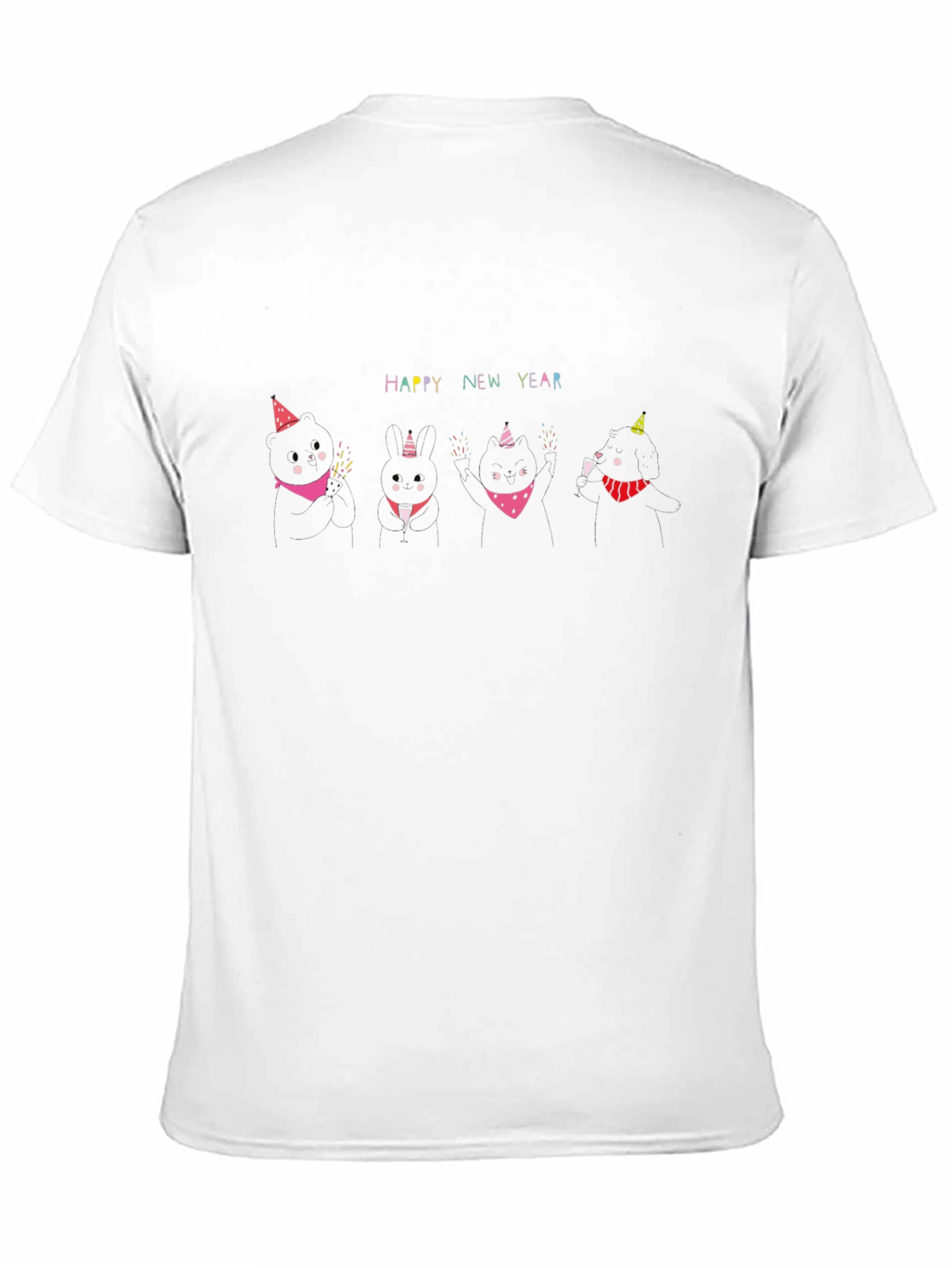 Happy New Year T-Shirt Fun Party Shirt