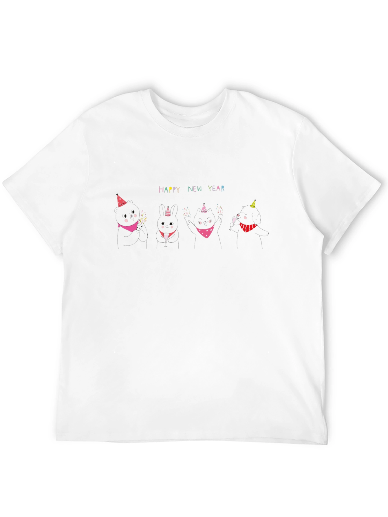 Happy New Year T-Shirt Fun Party Shirt