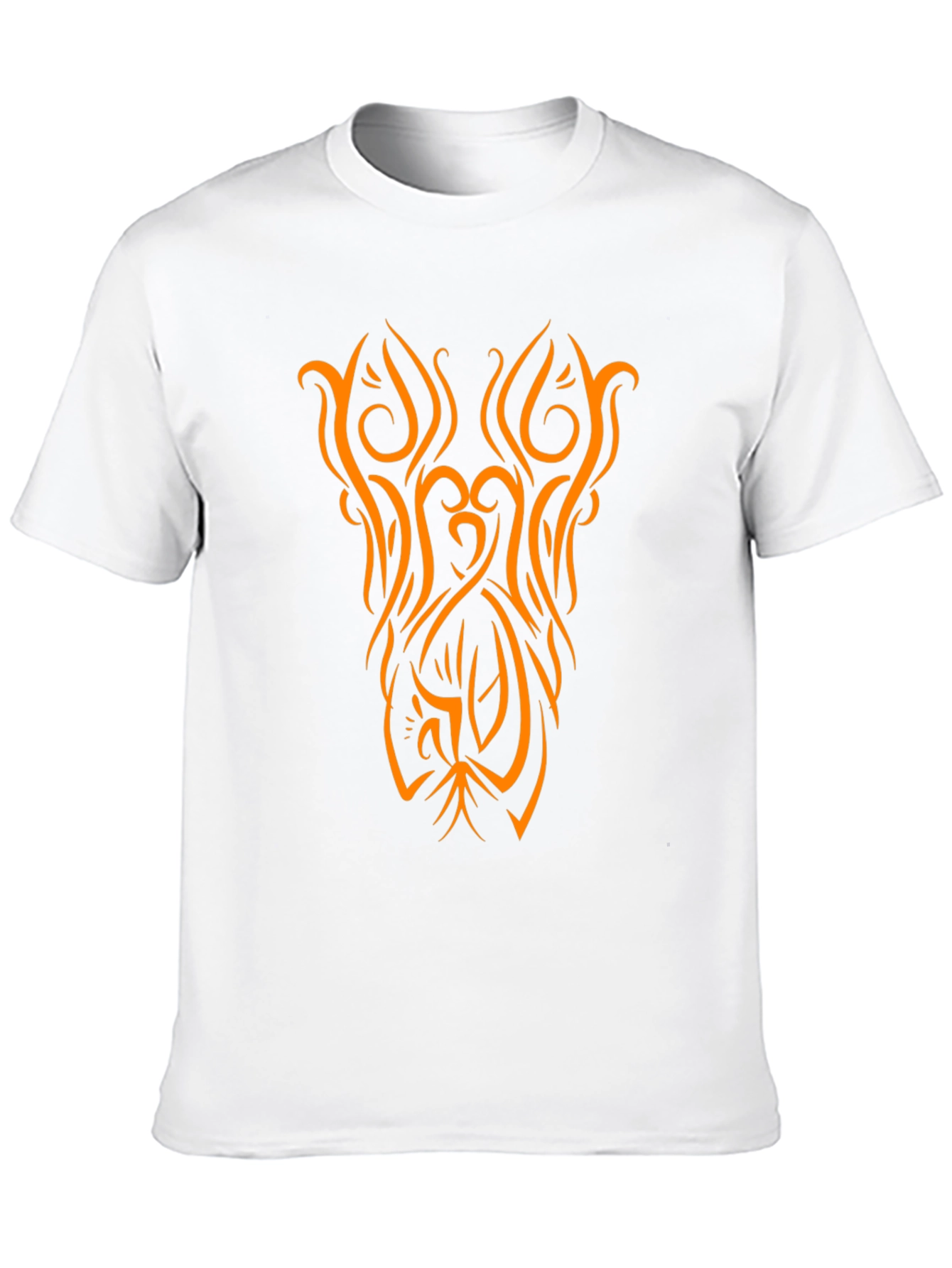 Modern Tribal Graphic Black T-Shirt