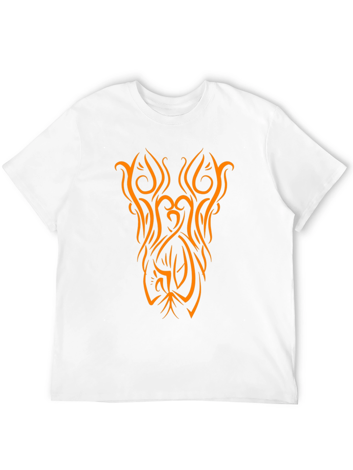 Modern Tribal Graphic Black T-Shirt