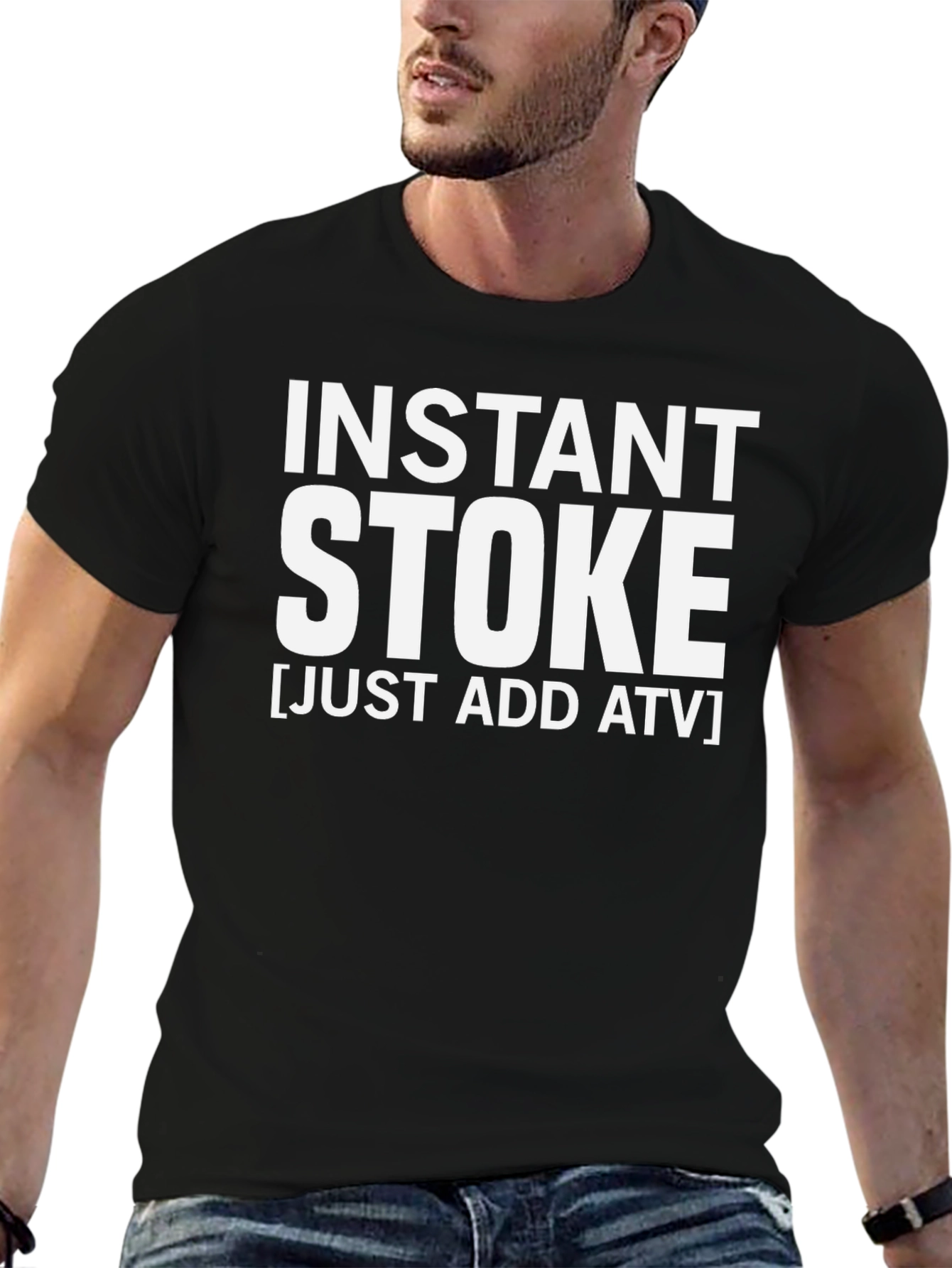 Instant Stoke ATV Black Graphic Tee