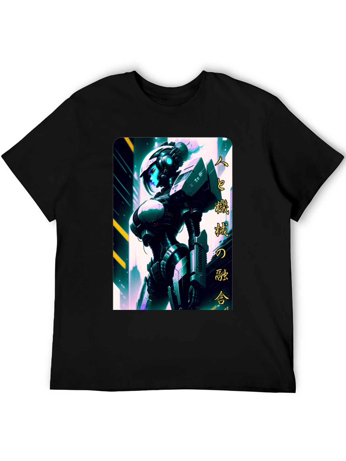 Cyberpunk Android Graphic T-Shirt