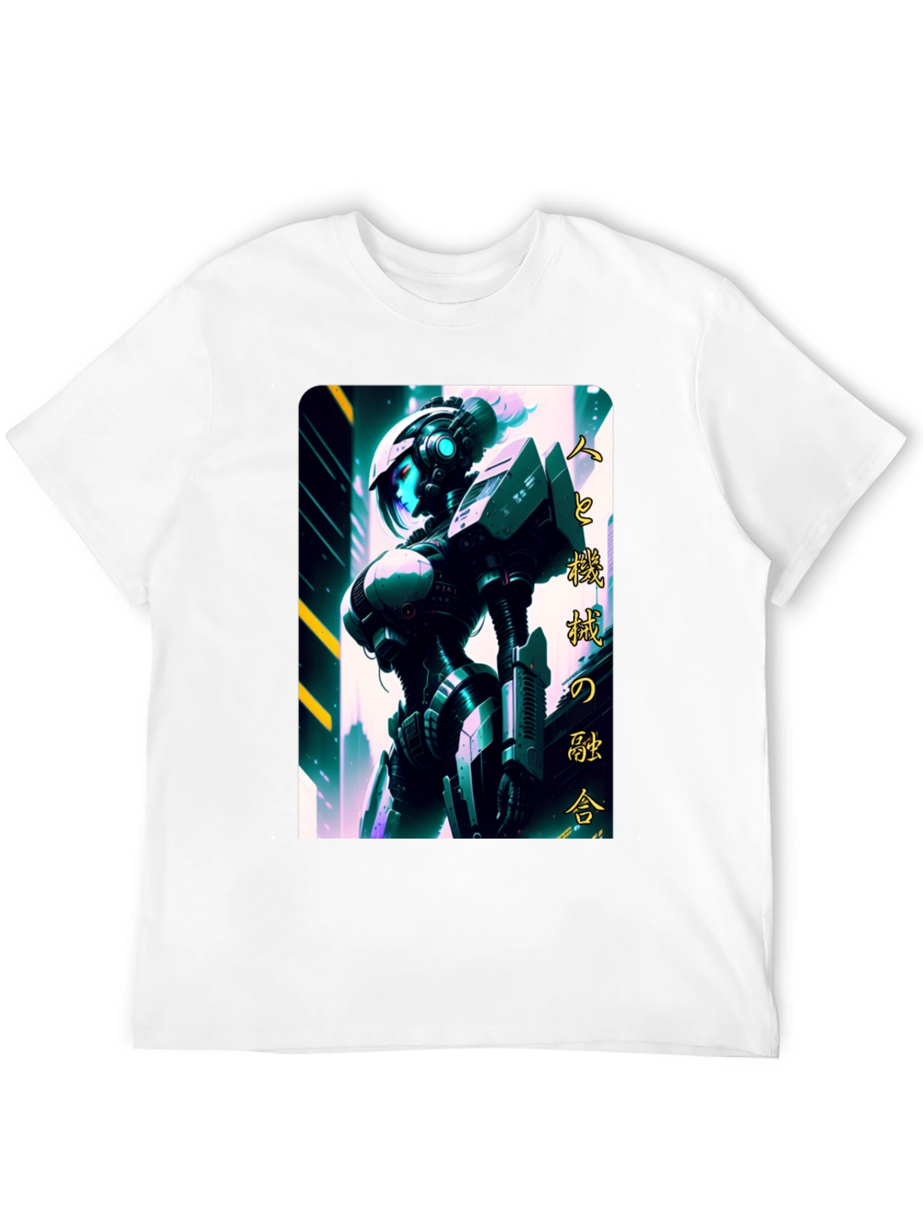 Cyberpunk Android Graphic T-Shirt