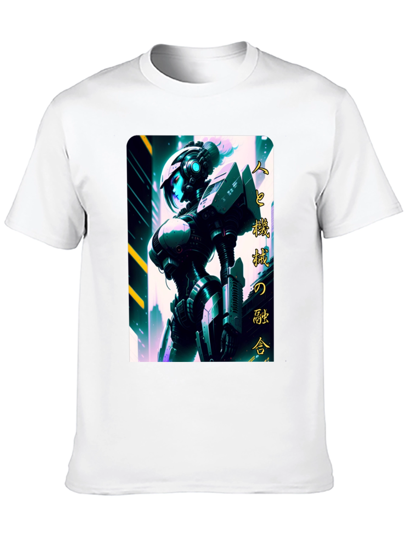 Cyberpunk Android Graphic T-Shirt