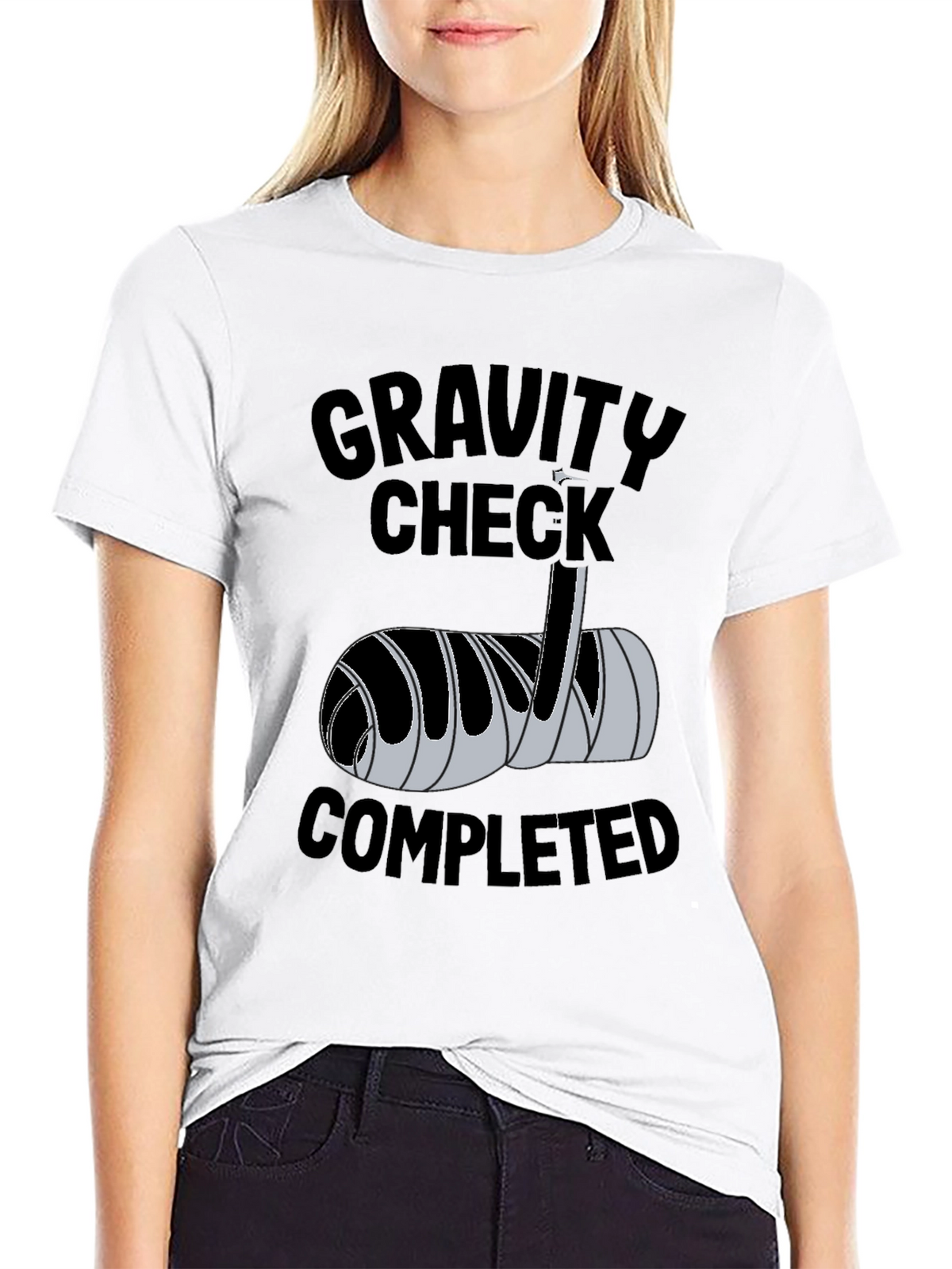 Gravity Check Completed T-Shirt