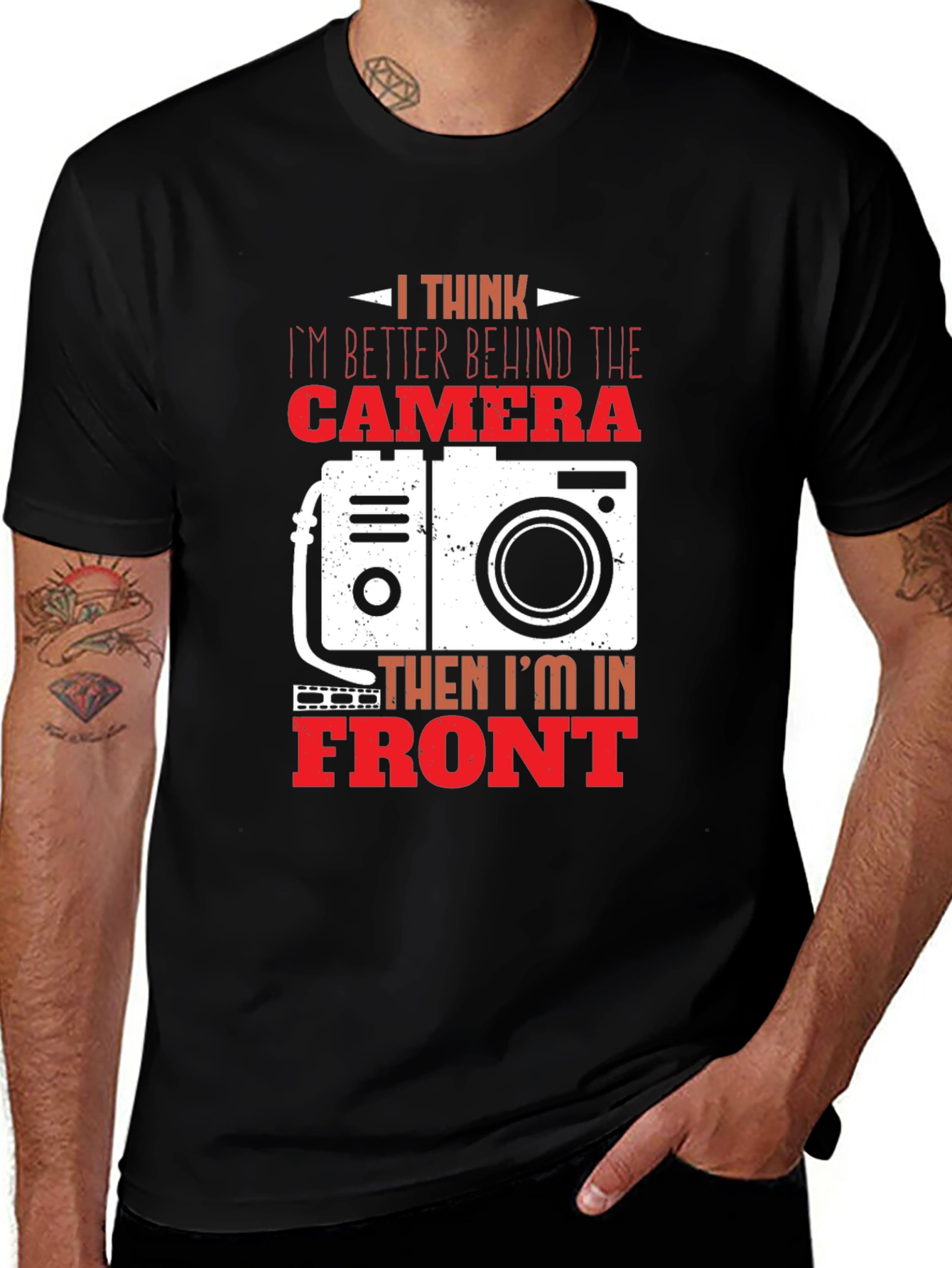 Camera Lover T-Shirt - Photographer Gift