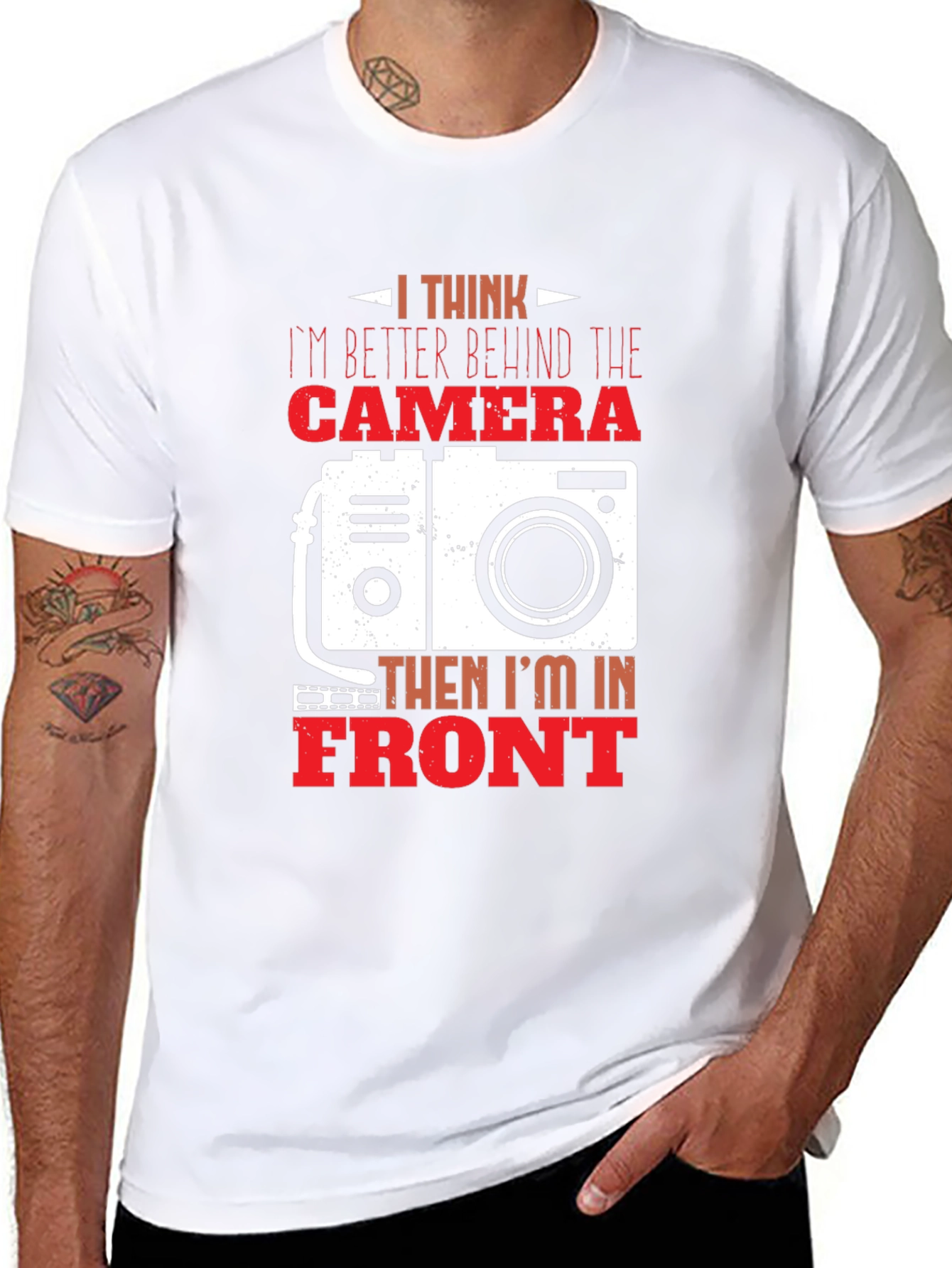 Camera Lover T-Shirt - Photographer Gift