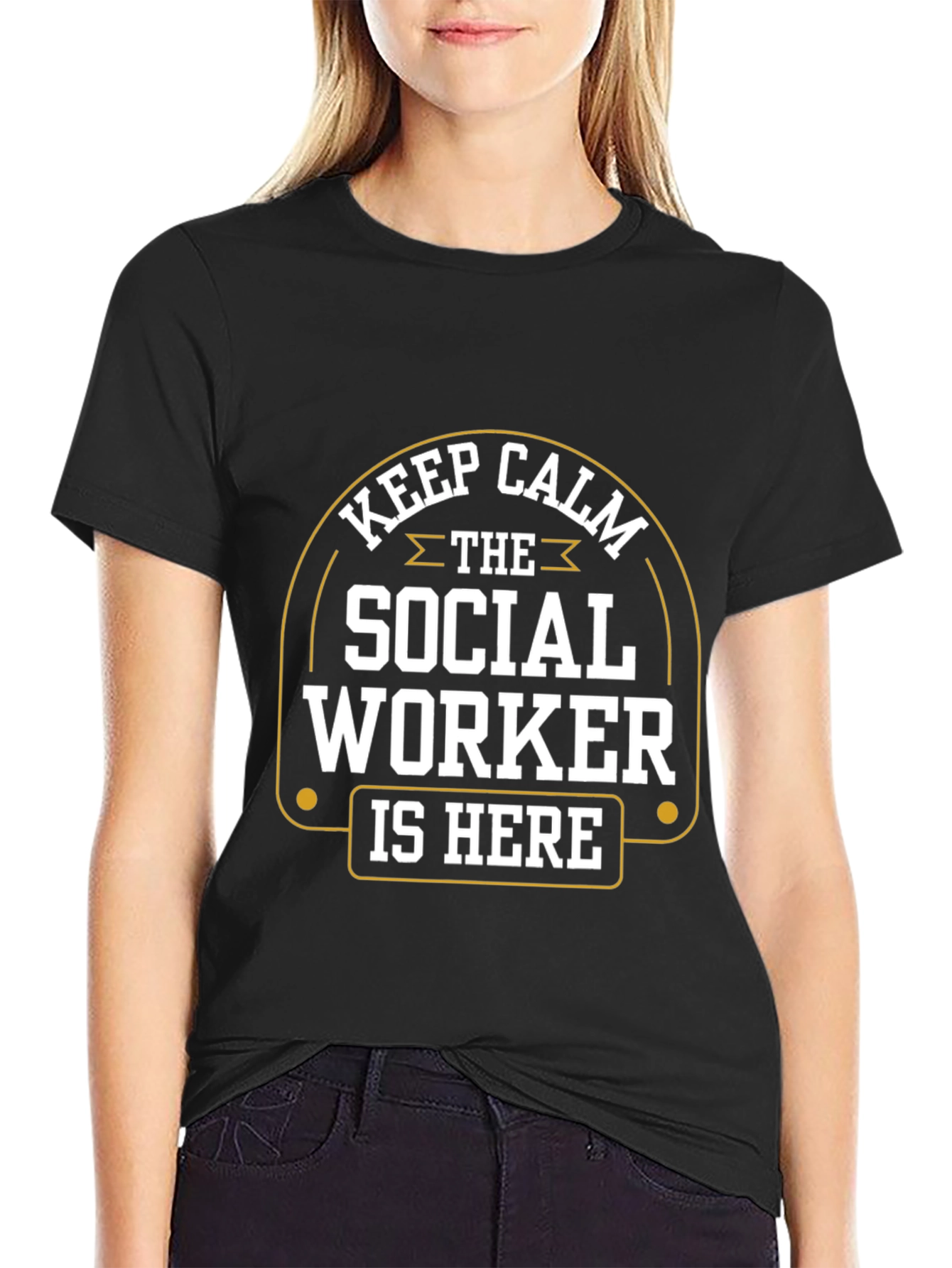 Keep Calm Social Worker T-Shirt