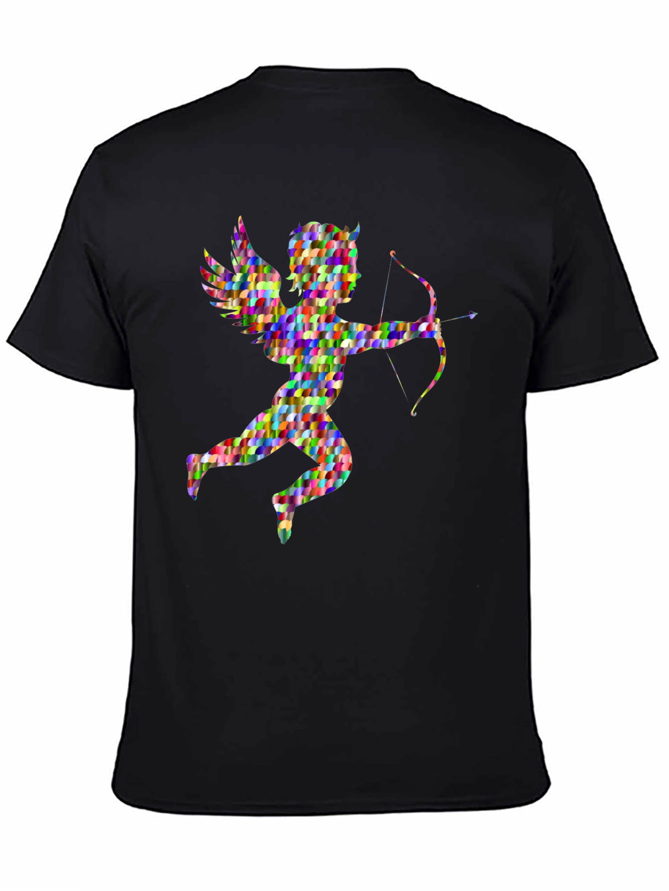 Cupid Graphic Tee - Quirky Angel Design