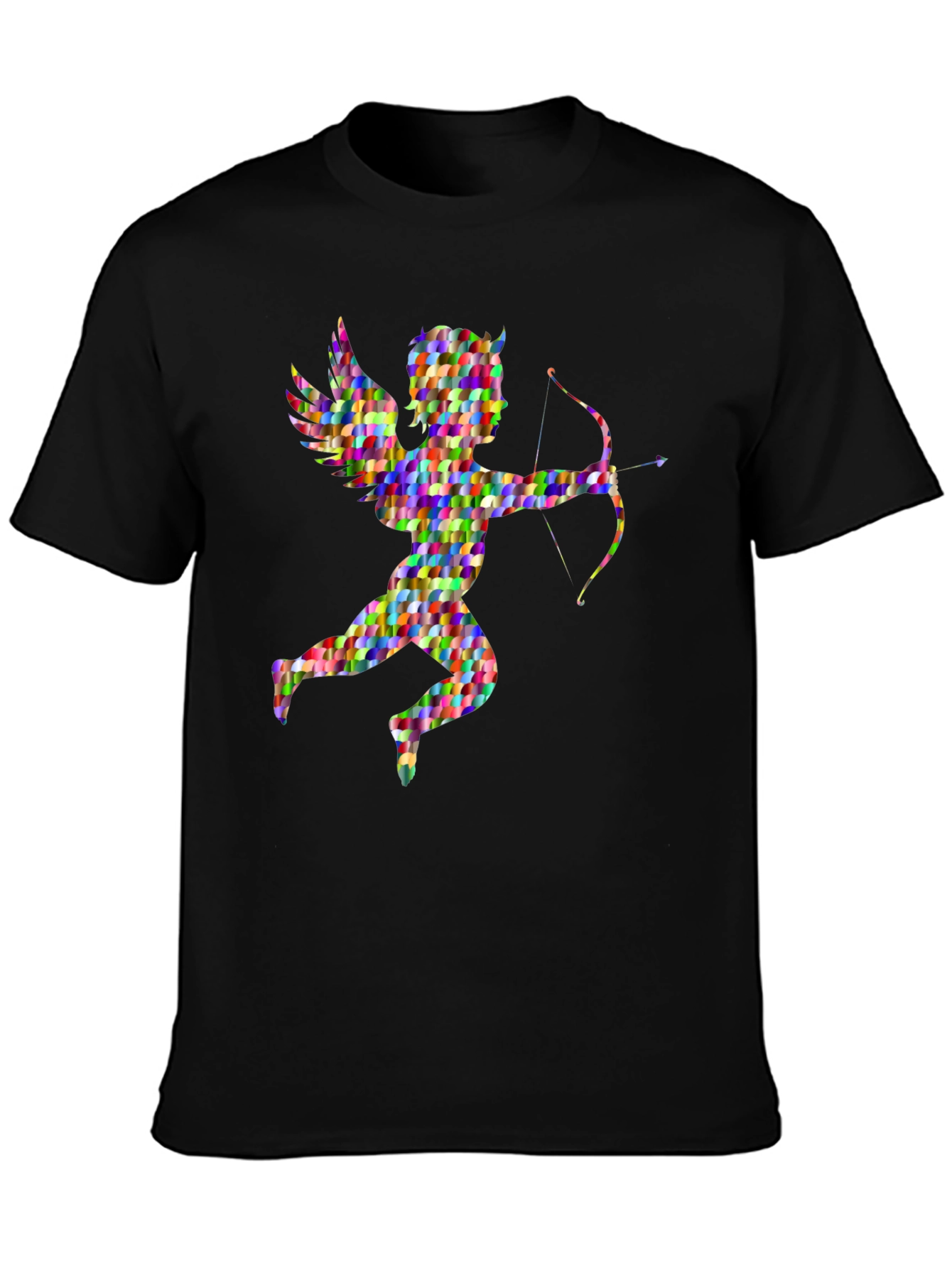 Cupid Graphic Tee - Quirky Angel Design