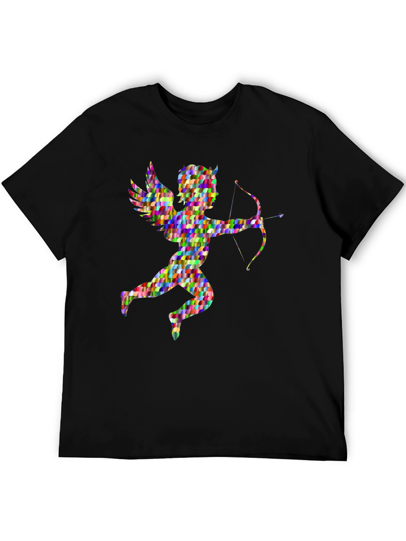 Cupid Graphic Tee - Quirky Angel Design