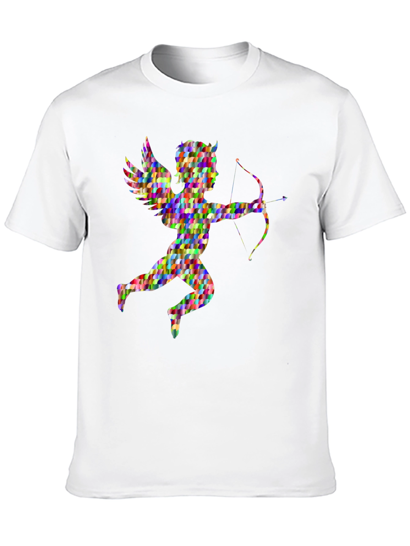 Cupid Graphic Tee - Quirky Angel Design