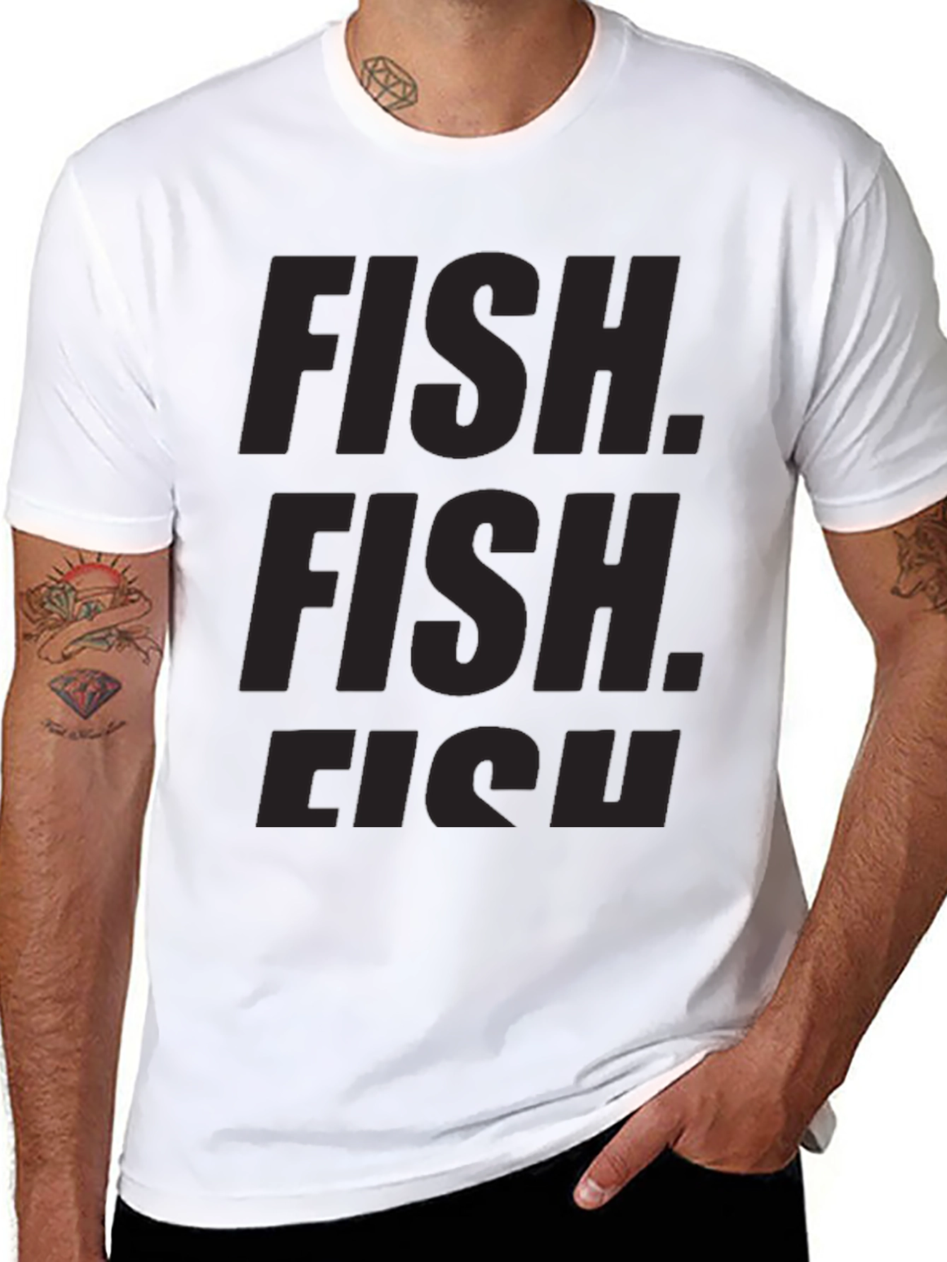 FISH Graphic T-Shirt