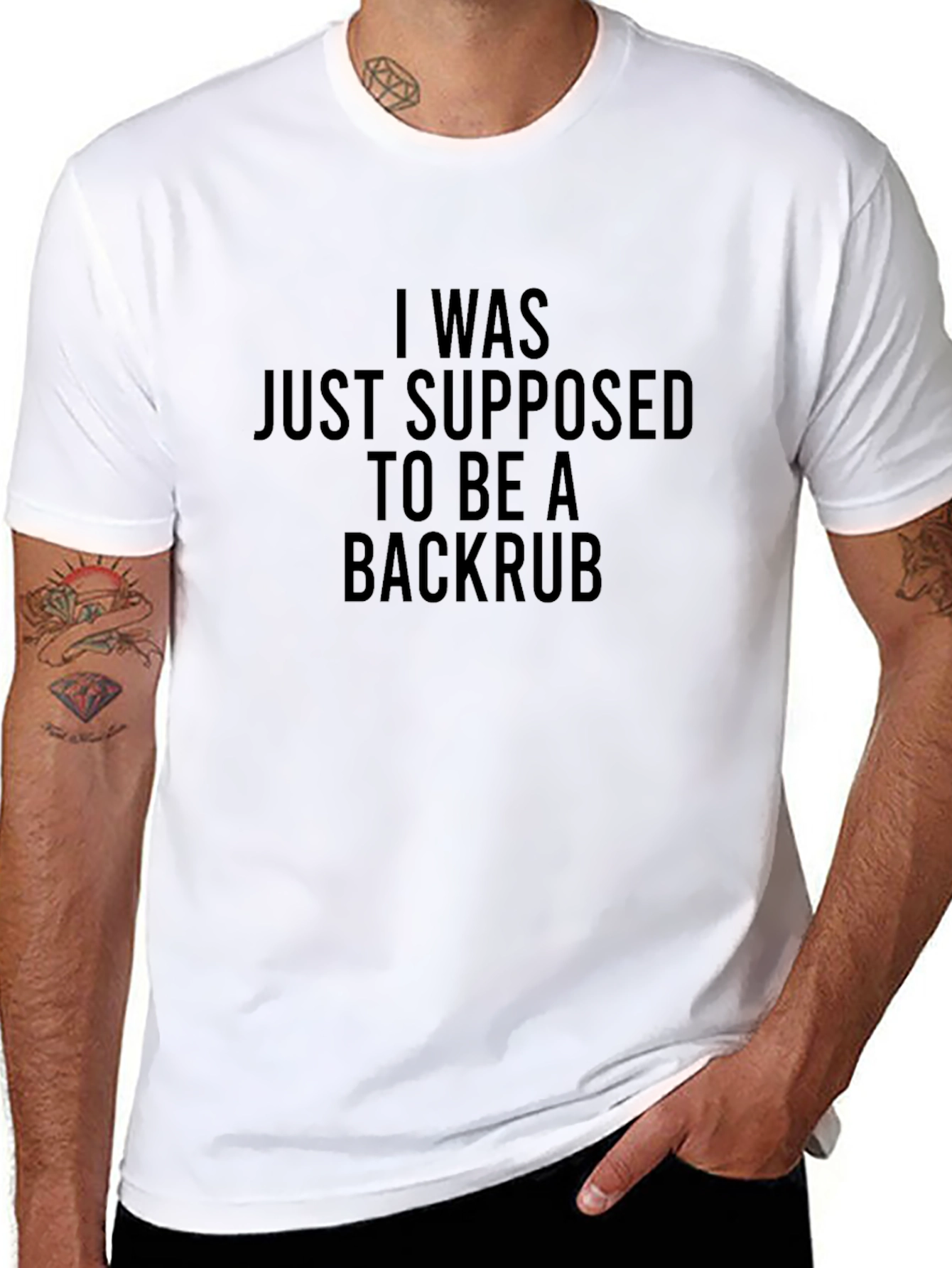 Backrub T-Shirt - Funny Novelty Tee