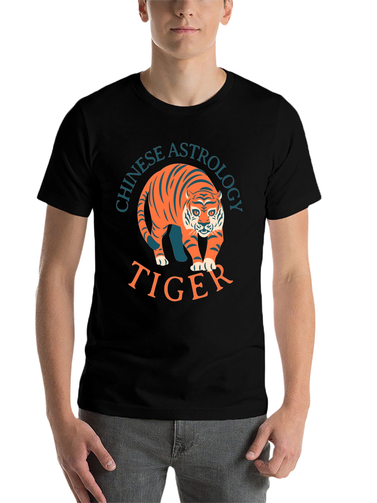 Chinese Astrology Tiger T-Shirt