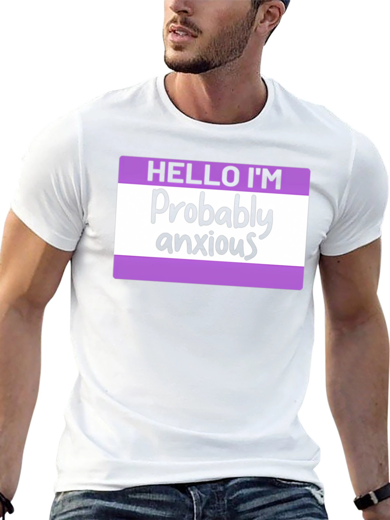 Probably Anxious T-Shirt - Funny Graphic Tee