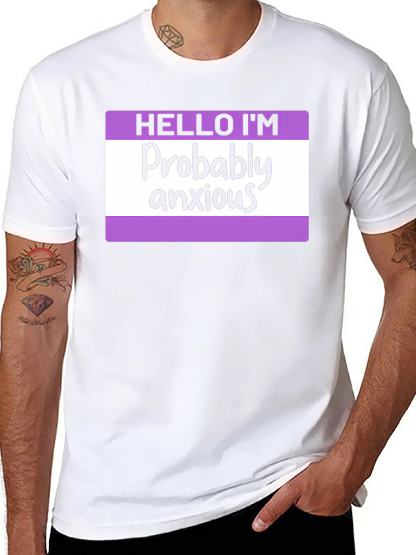 Probably Anxious T-Shirt - Funny Graphic Tee