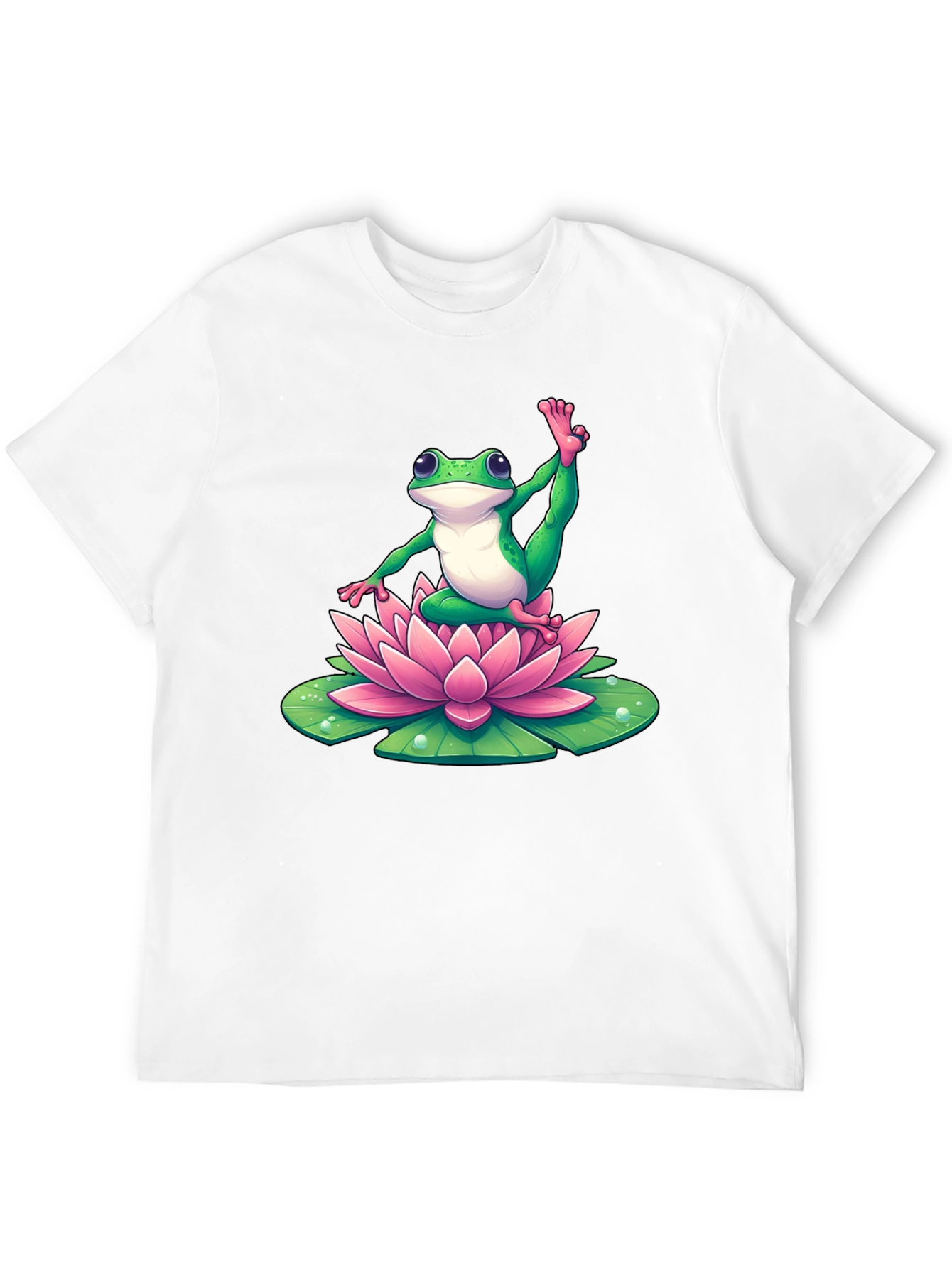 Yoga Frog T-Shirt - Lotus Pose