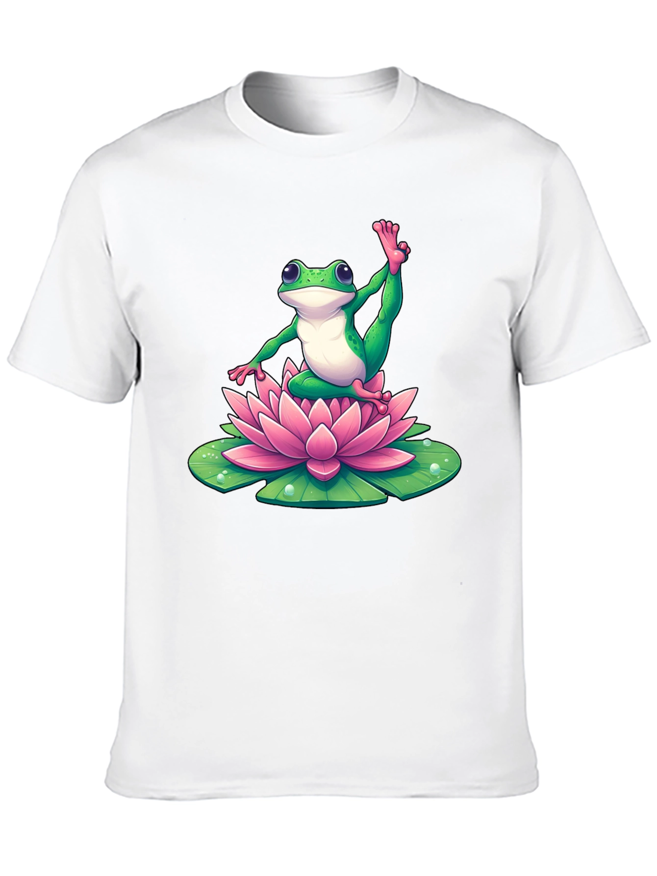 Yoga Frog T-Shirt - Lotus Pose