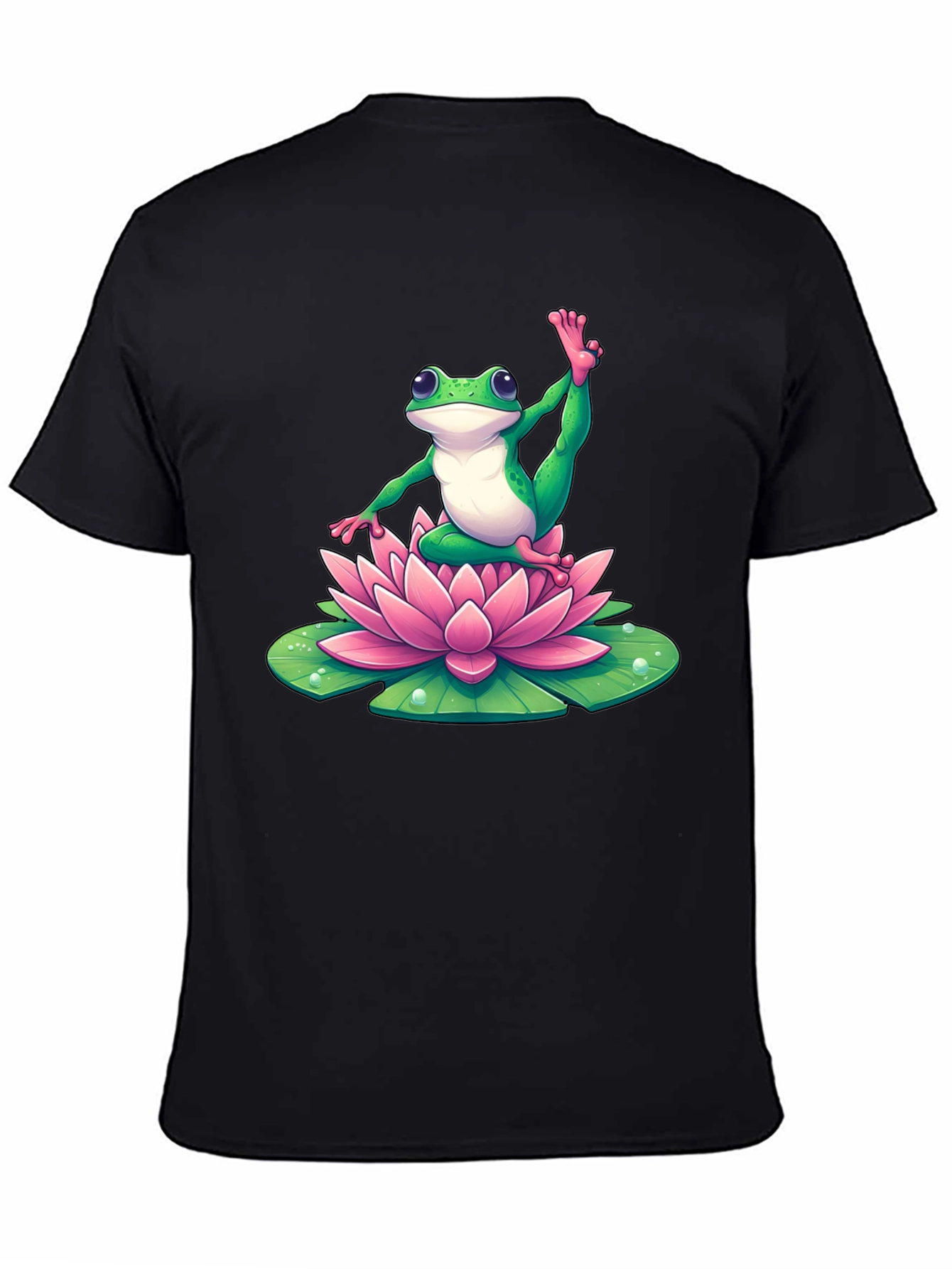 Yoga Frog T-Shirt - Lotus Pose