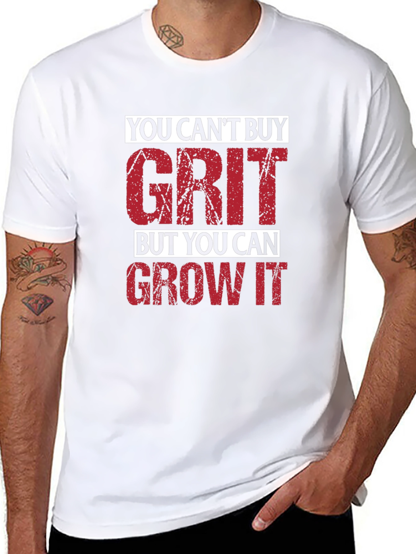 You Cant Buy Grit T-Shirt - Motivational Tee