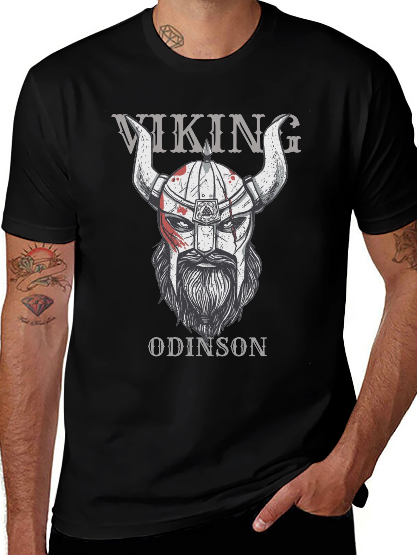 Viking Odinson T-Shirt - Norse Mythology Tee