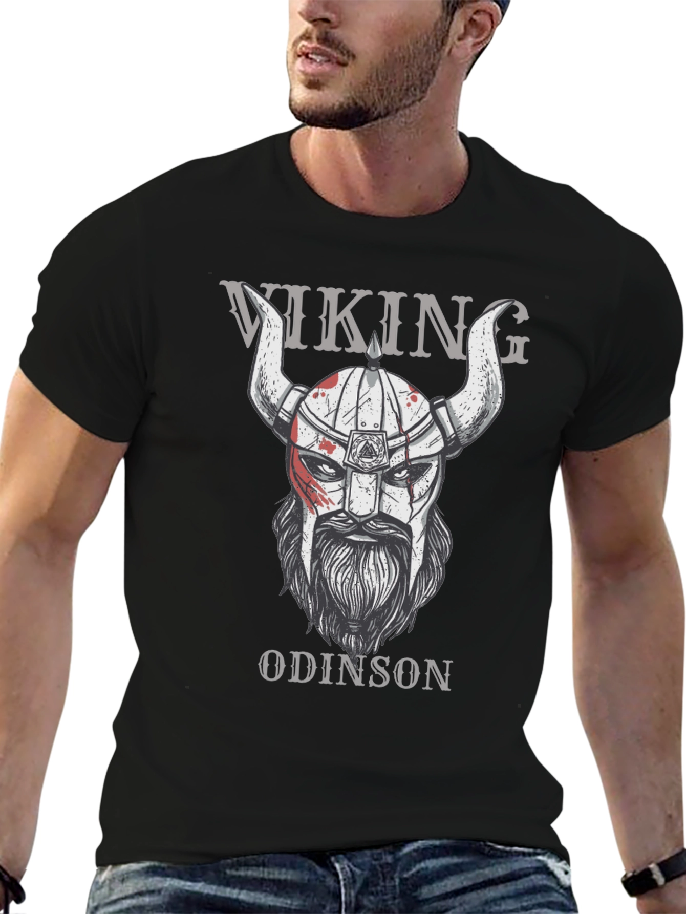 Viking Odinson T-Shirt - Norse Mythology Tee