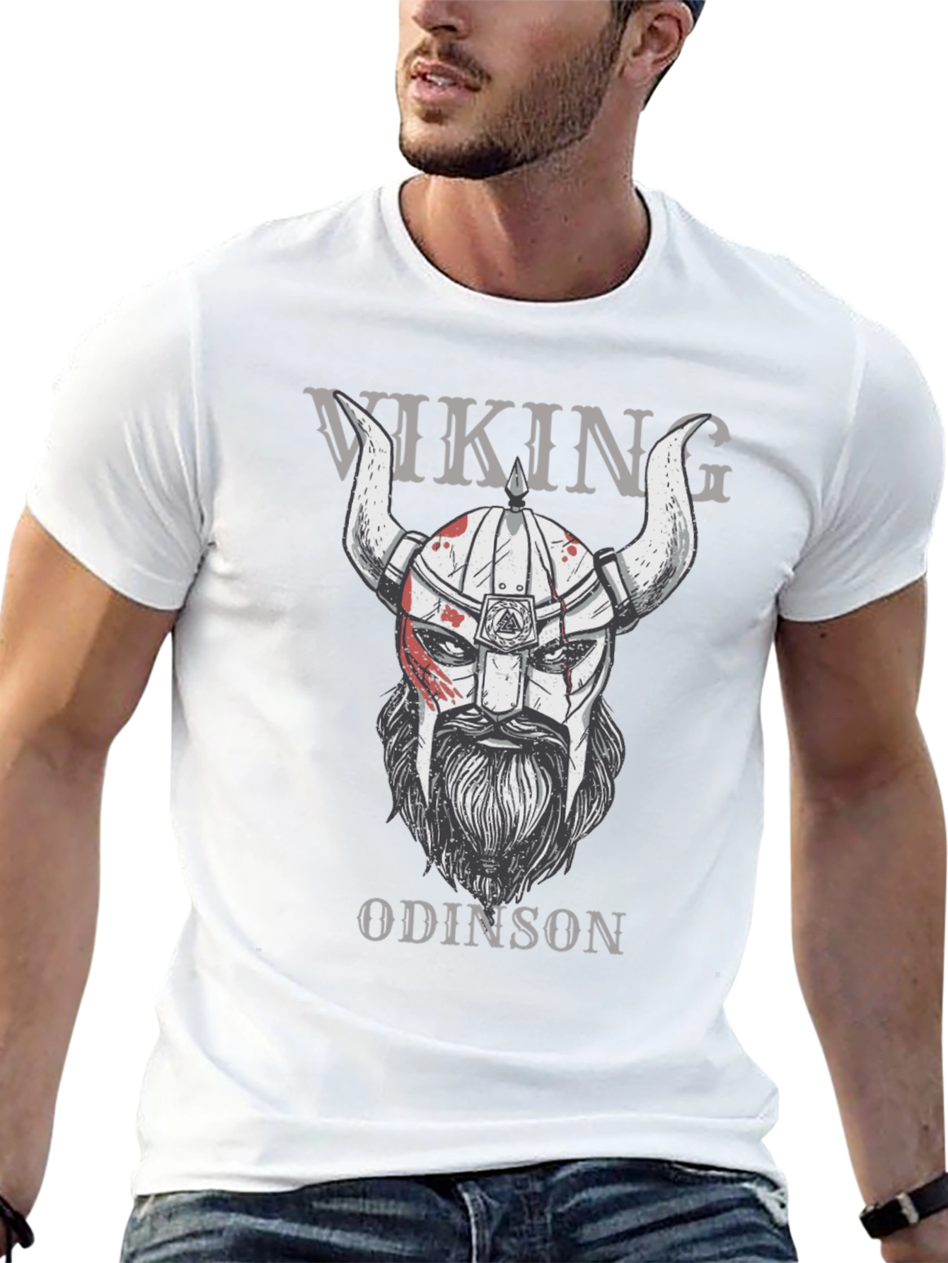 Viking Odinson T-Shirt - Norse Mythology Tee