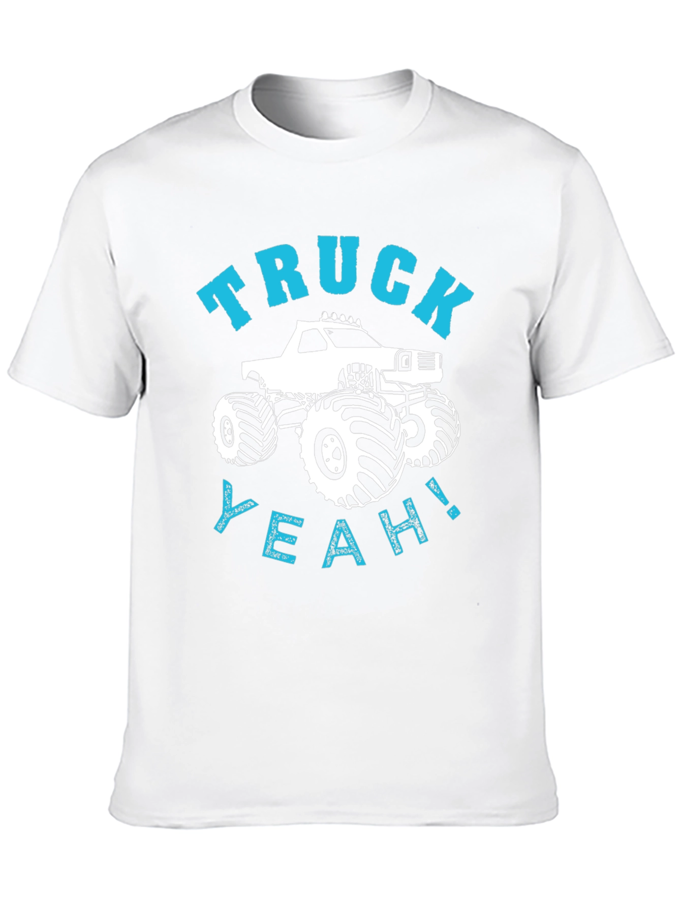 Truck Yeah! Graphic Tee - Black Cotton T-Shirt