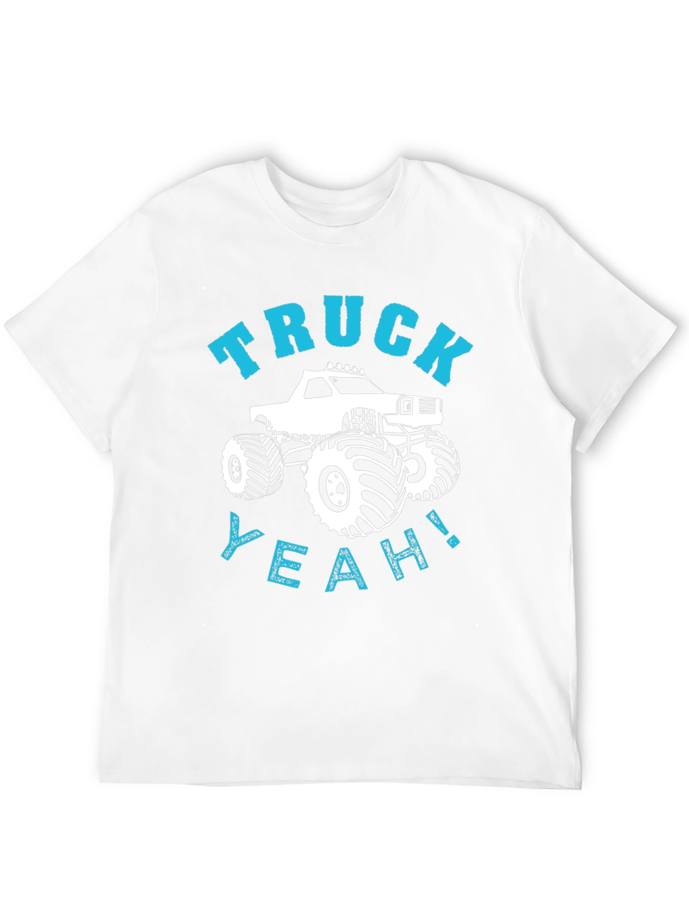 Truck Yeah! Graphic Tee - Black Cotton T-Shirt