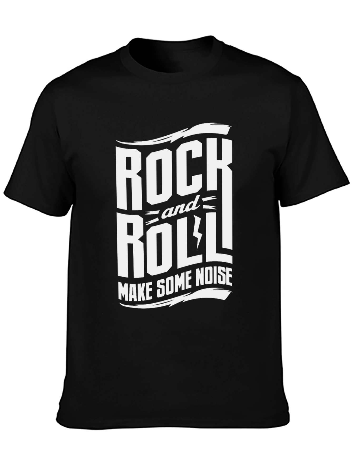 Rock and Roll T-Shirt - Black
