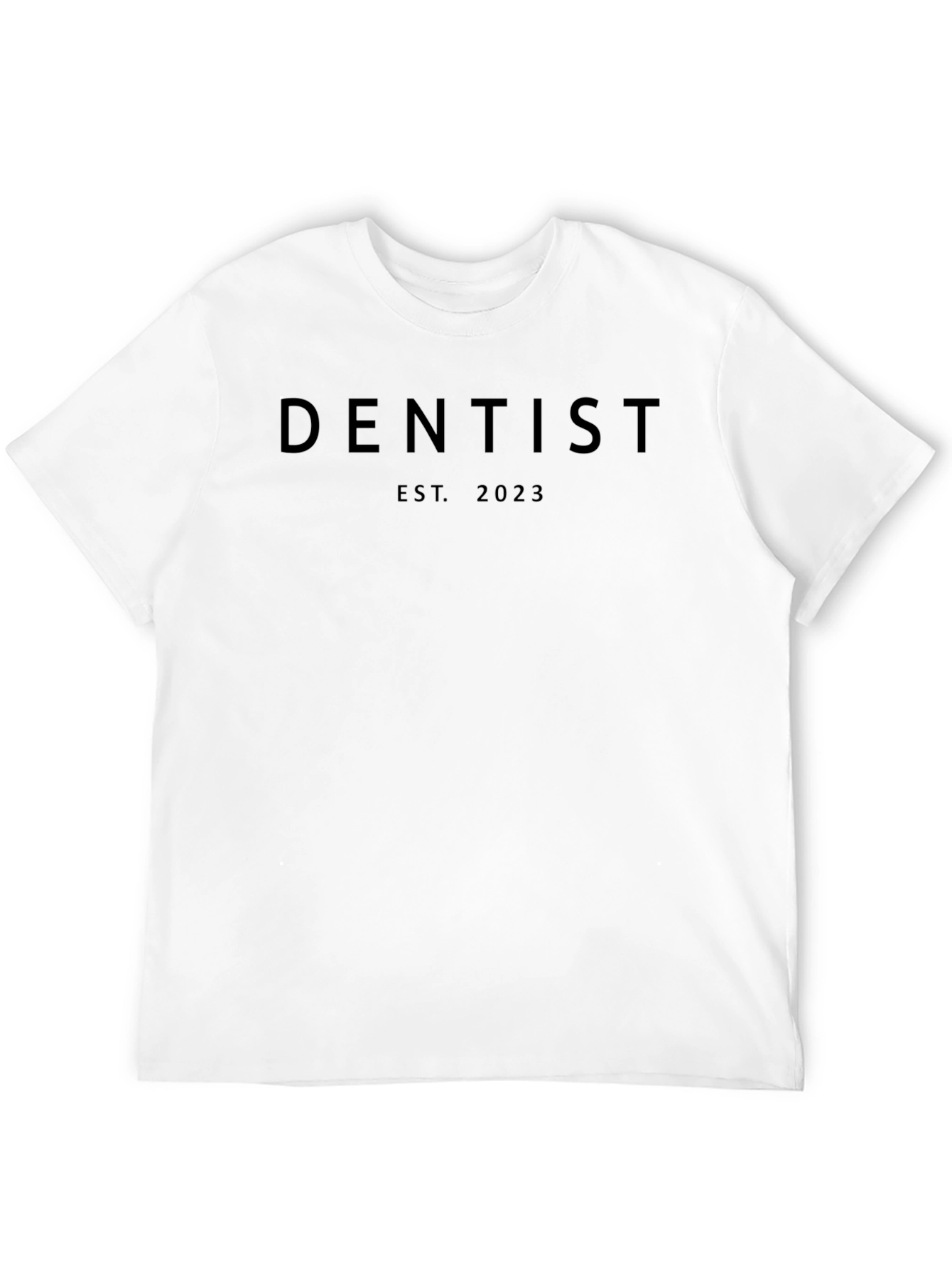 Dentist Est. 2023 Black T-Shirt
