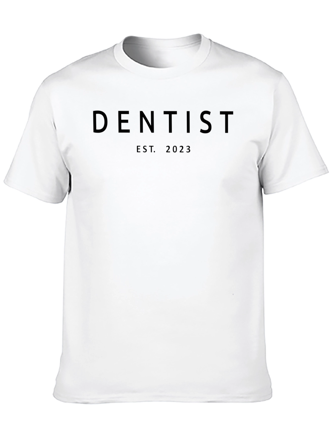 Dentist Est. 2023 Black T-Shirt