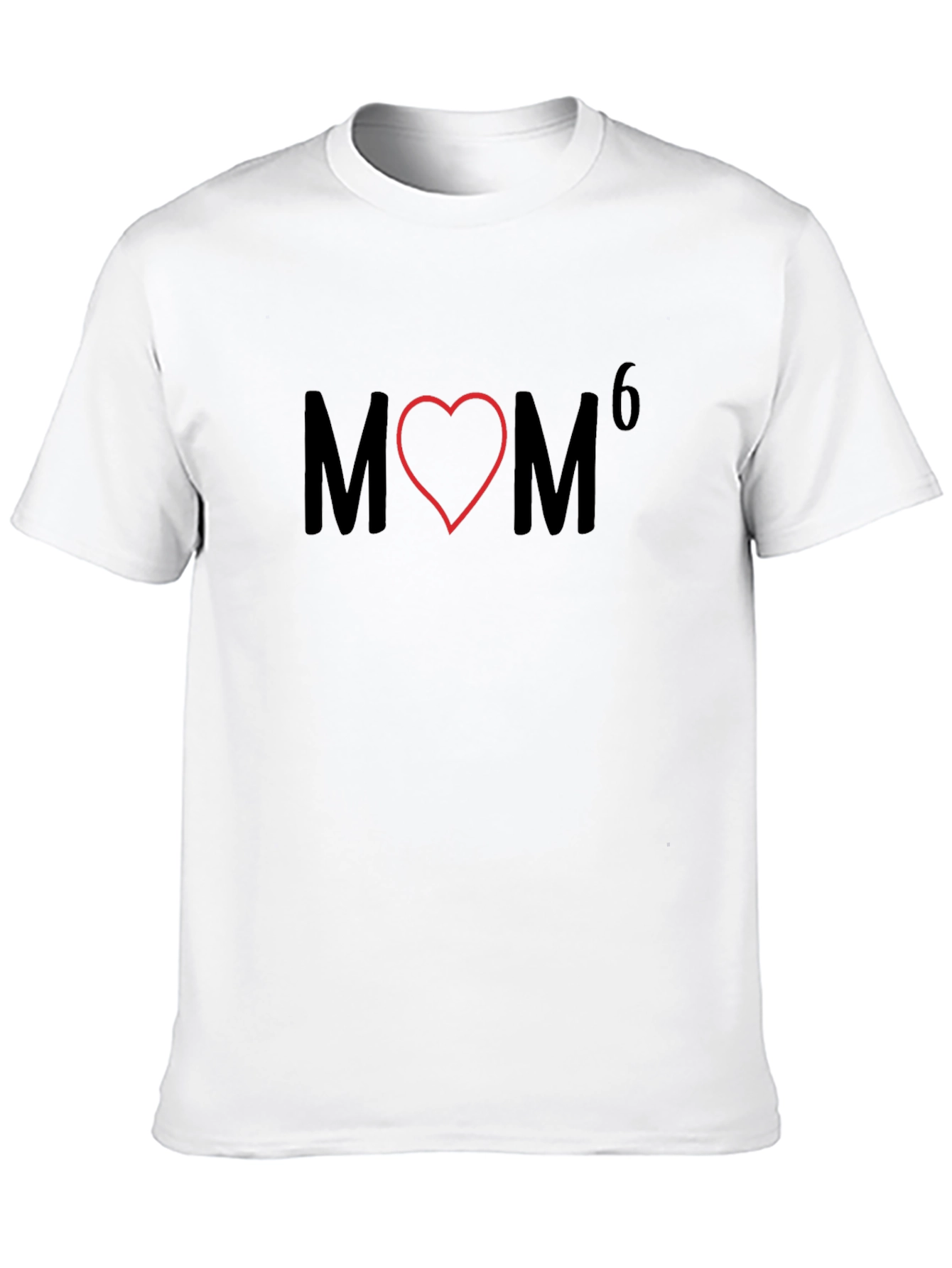 Funny MOM Heart Graphic Tee - Love Your Mom!