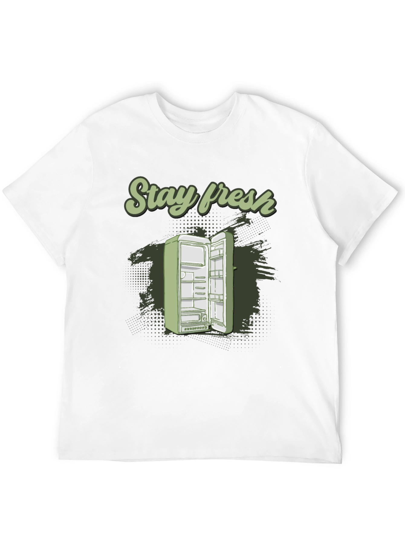 Stay Fresh Refrigerator Graphic T-Shirt