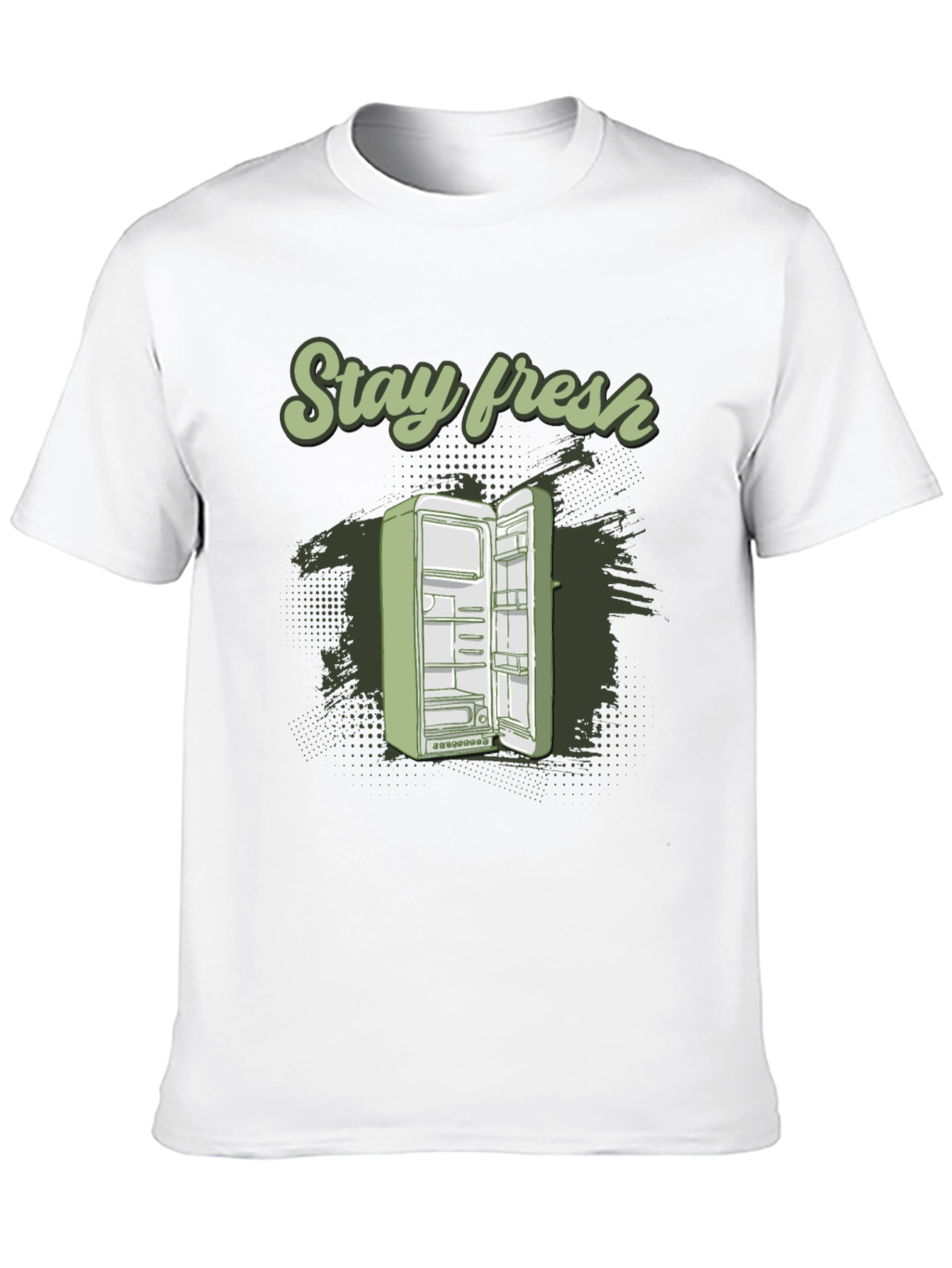 Stay Fresh Refrigerator Graphic T-Shirt