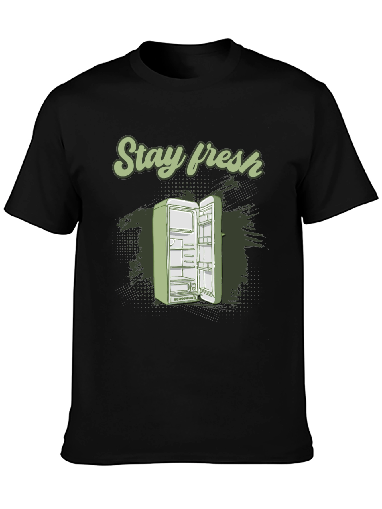 Stay Fresh Refrigerator Graphic T-Shirt