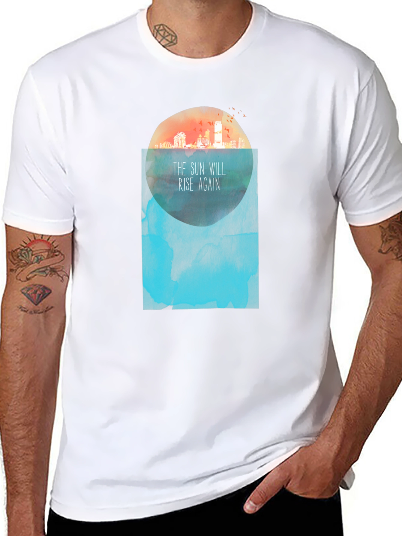 Rise Again Graphic Tee - Stylish Comfort