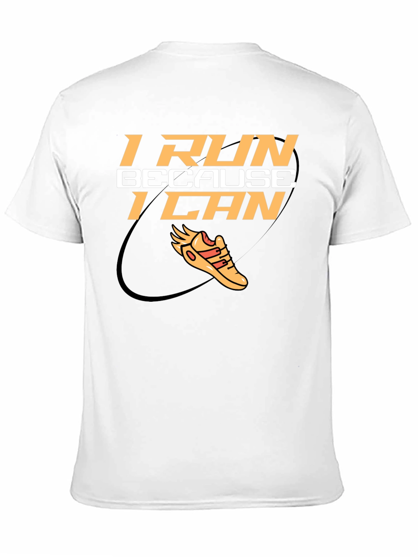 I Run Because I Can Graphic Tee