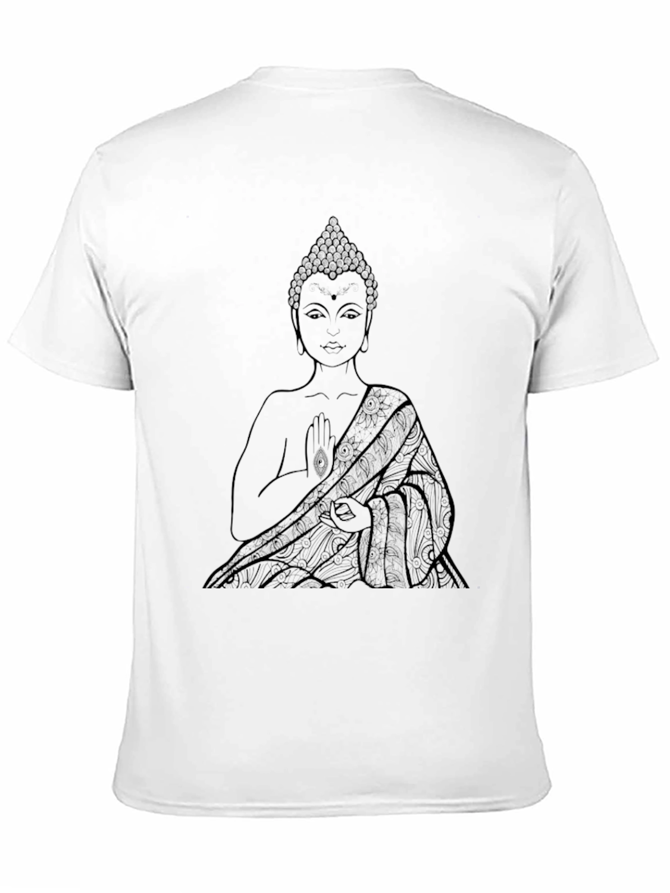 Buddha Graphic Tee - Black