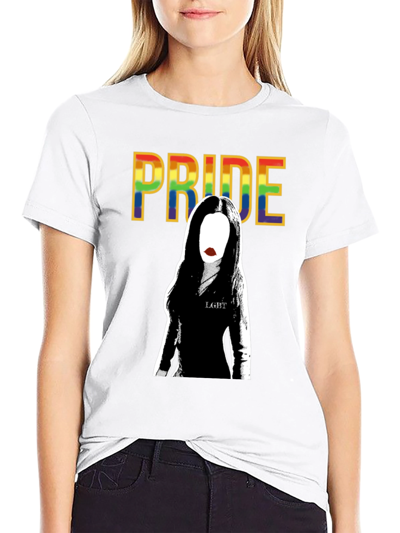Pride LGBT Wednesday Addams T-Shirt