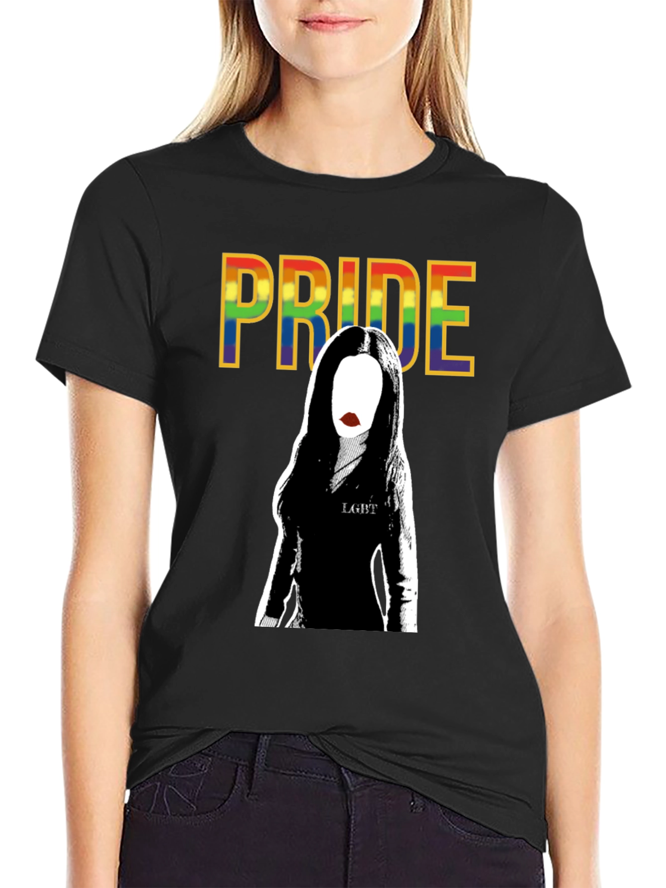 Pride LGBT Wednesday Addams T-Shirt
