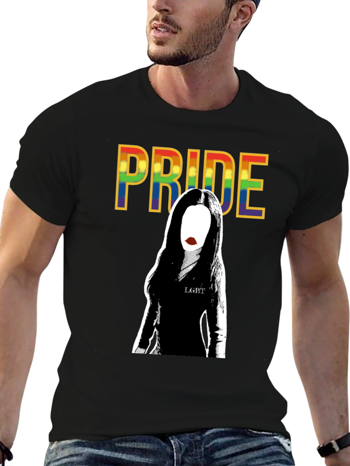 Pride LGBT Wednesday Addams T-Shirt