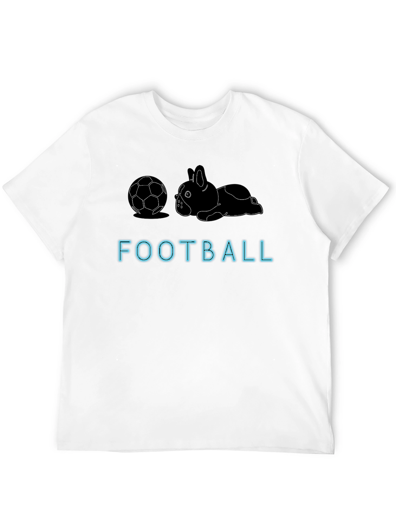 Dog with Soccer Ball T-Shirt