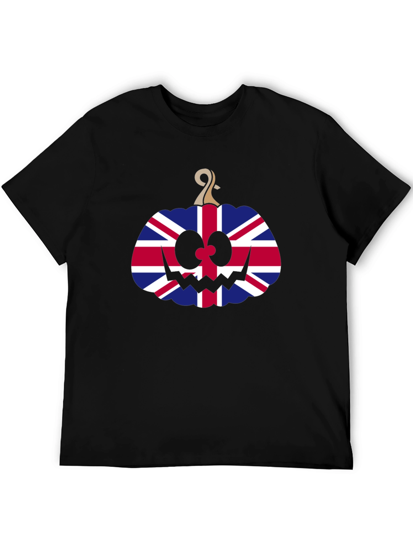 Union Jack Pumpkin Halloween T-Shirt