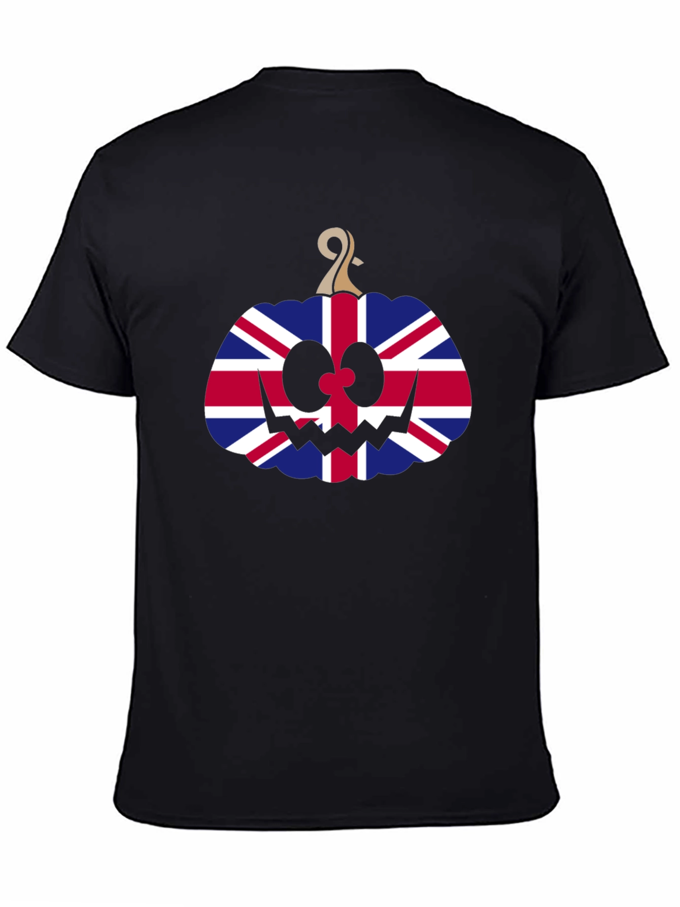 Union Jack Pumpkin Halloween T-Shirt