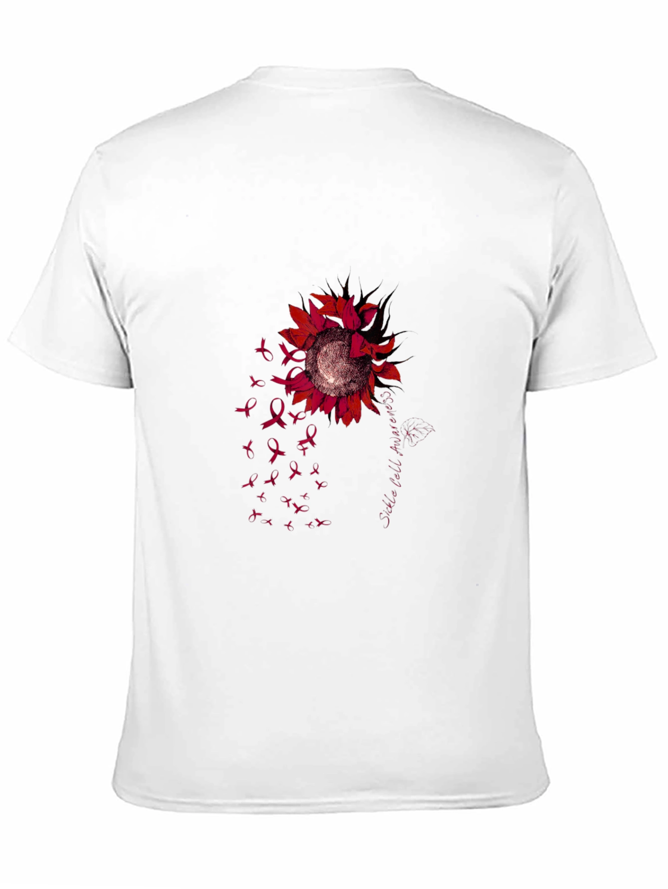 Sunflower Breast Cancer Awareness T-Shirt